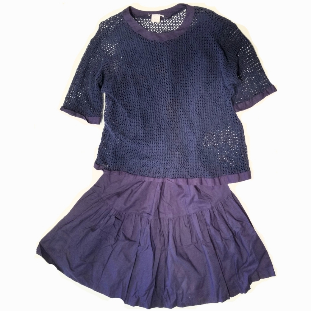 Boho Lane Bryant Maxi Dress w Fishnet Overlay 1X